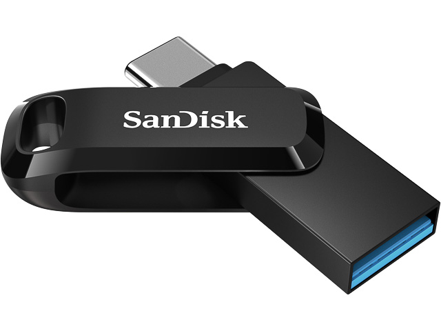 SANDISK ULTRA DUAL GO USB STICK 128GB SDDDC3-128G-G46 150MB/s USB 3.1 Typ-C 1