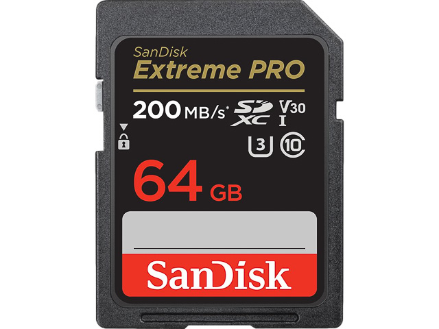 SANDISK EXTREME PRO SDXC KARTE 64GB SDSDXXU-064G-GN4IN Klasse 10 1