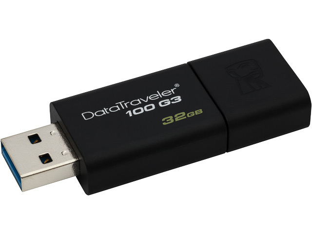 KINGSTON DATATRAVELER 106 USB 32GB DT100G3/32GB USB 3.0 black 1