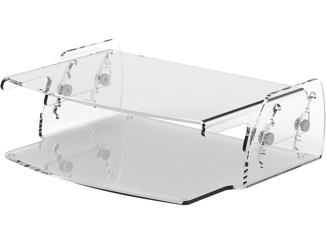9731101 FELLOWES Clarity Monitorstaender 10kg transparent 1