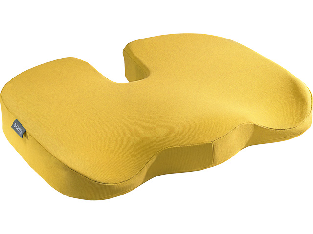 52840019 LEITZ Ergo Cosy seat cushion ergonomic yellow 1