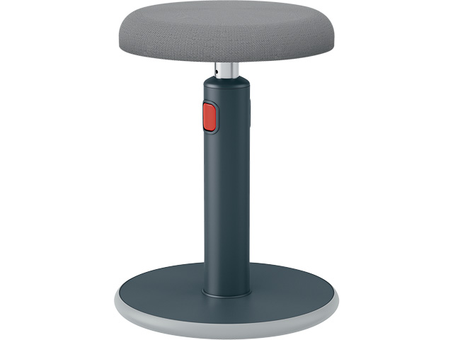 65180089 LEITZ Ergo Cosy Aktiv sit-stand stool 110kg antislip grey 1
