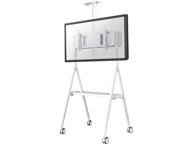 NS-M1500WHITE NEOMOUNTS TV mobile floor stand 50kg portable 32-65" 1