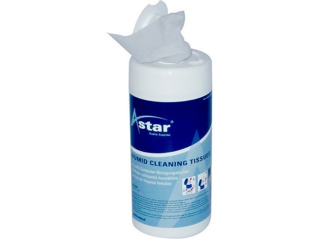 AS31001 ASTAR CLEANING WIPE (100) in dispending tube not flammable 1