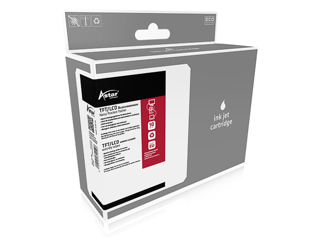 AS31014 ASTAR reinigingsdoekje (10+10) 2x10stuk anti-statisch nat droog 1