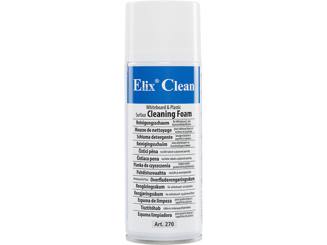 270400 ELIX CLEAN foam cleaner Whiteboard 400ml surfaces 1
