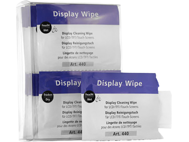 440010 ELIX CLEAN cleaning wipe (10+10) 2x10piece glass wet surfaces dry 1