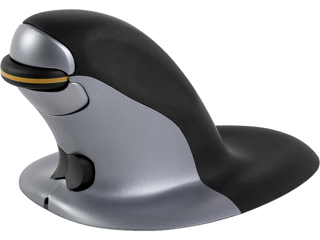 9894701 FELLOWES Penguin mouse wireless medium vertical black 1