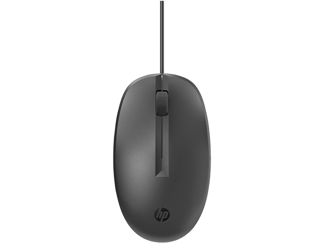 HP 125 MOUSE WITH CABLE 265A9AA USB black 1