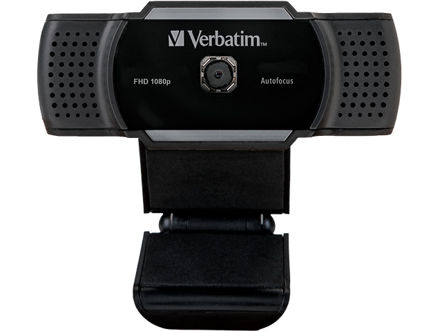 VERBATIM USB WEBCAM 1080P HD 49578 microphone/cable/black 1