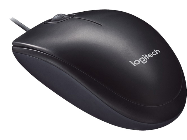 LOGITECH M90 OPTICAL MOUSE WITH CABLE 910-001794 3buttons 1000dpi USB 1