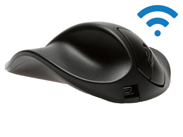 BNEP210LW BAKKER handshoe mouse 3buttons wireless large left-handed scroll wheel 1