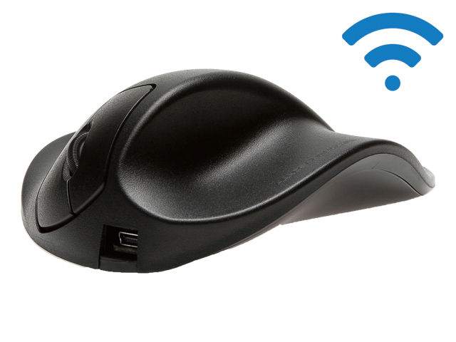 BNEP170RW BAKKER handshoe mouse 3buttons wireless right-handed scroll wheel small 1