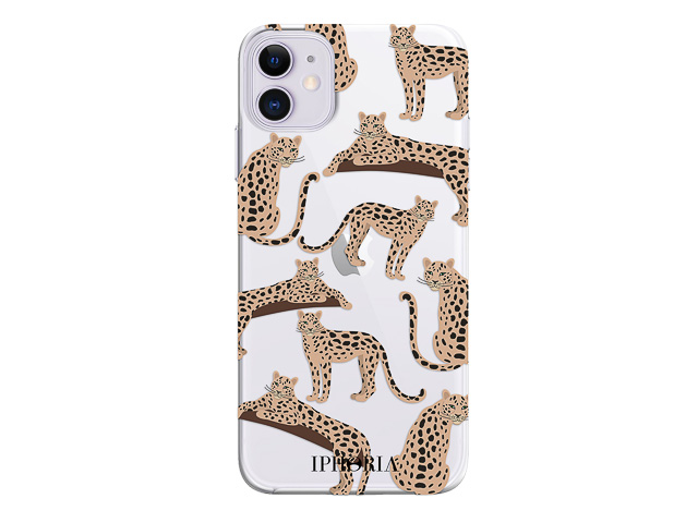 18872 IPHORIA CLASSIC CASE IPHONE 13 PRO mobile cover leopard mosaic clear 1