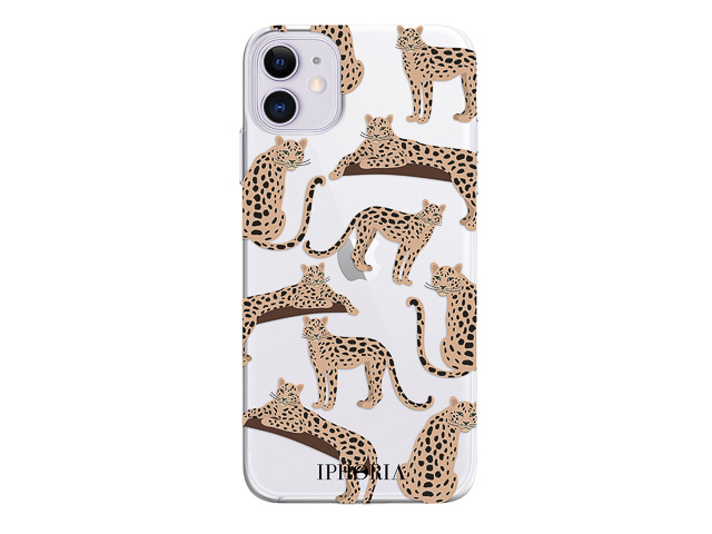 18871 IPHORIA CLASSIC CASE IPHONE 1313 mobile cover leopard mosaic clear 1