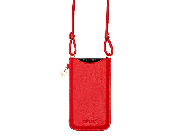 18589 IPHORIA NECKLACE SLEEVE red IPhone 6-12Pro Max 1