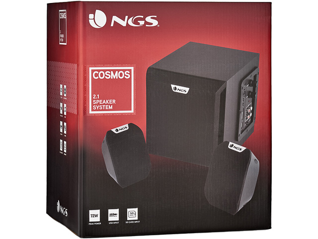 NGS COSMOS 2.1 LAUTSPRECHER 36W black 1