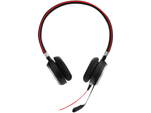 JABRA EVOLVE 40 MS DUO USB-C HEADSET 6399-823-189 Kabel On-Ear NC 3.5mm 1