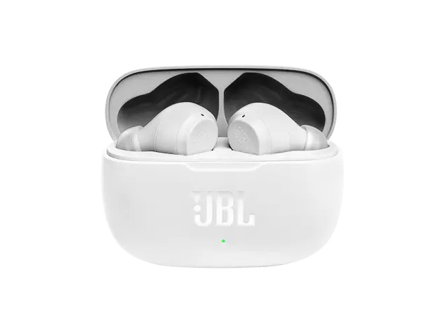 JBL WAVE 200TWS IN-EAR EARPHONES JBLW200TWSWHT wireless microphone white 1