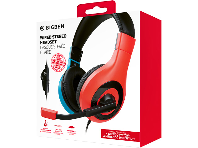 BIGBEN GAMING STEREO HEADSET V2 PS4/5 BB006926 wired black-blue over-ear 1