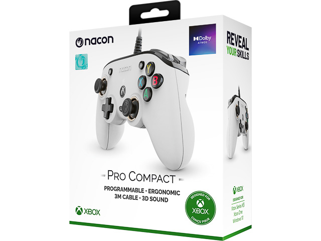 NACON GAMING COMPACT CONTROLLER PRO NA005301 Kabel/weiss 1