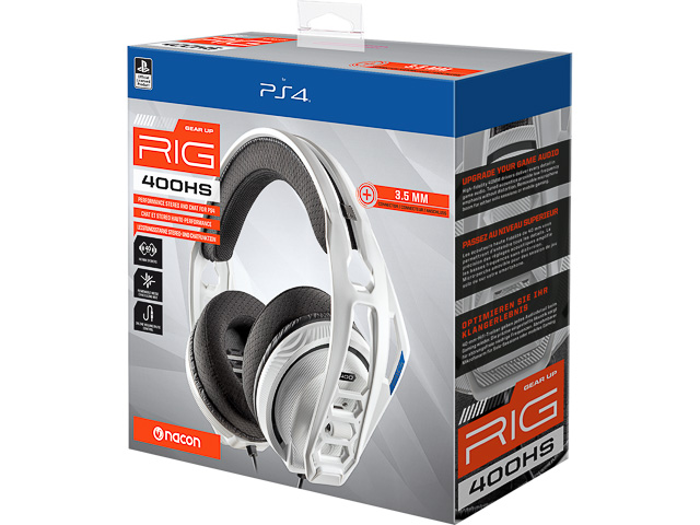 NACON RIG 400HS GAMING STEREO HEADSET PL053910 Kabel weiss Over-ear 1