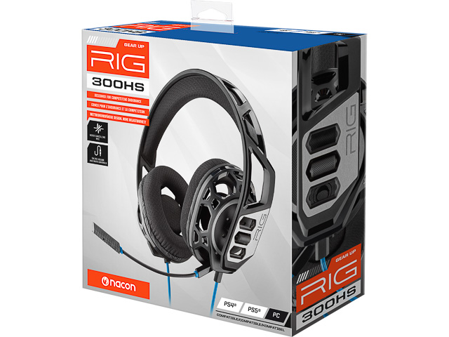NACON RIG 300HS GAMING STEREO HEADSET PL052203 wired black-grey-blue over-ear 1