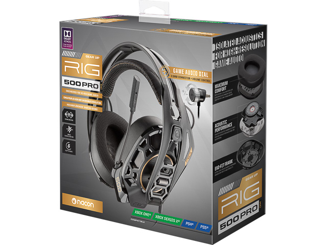 NACON RIG 500PROHS GAMING STEREO HEADSET PL051404 wired black over-ear 1