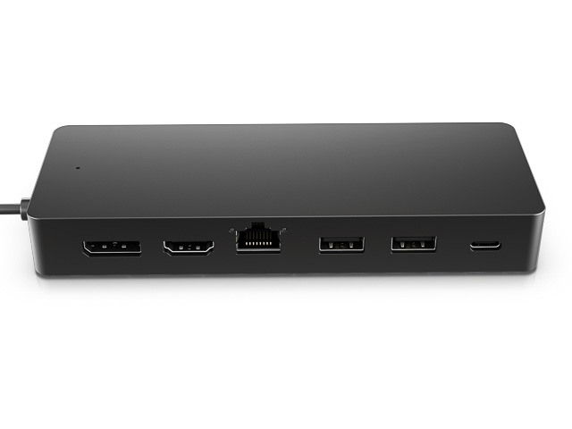 HP USB-C MULTIPORT HUB 50H55AA universal schwarz 1
