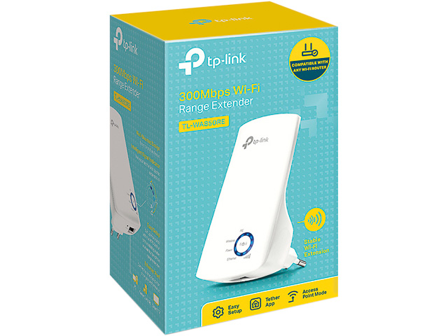 TP-LINK WLAN REPEATER ENGLISCH TL-WA850RE (EN) WiFi4 300Mbps 2.4GHz 1
