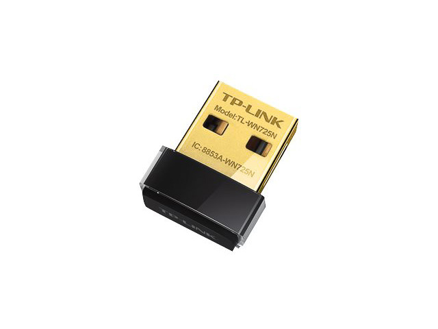 TP-LINK WLAN NANO USB ADAPTER TL-WN725N 150Mbps 2.4GHz 1