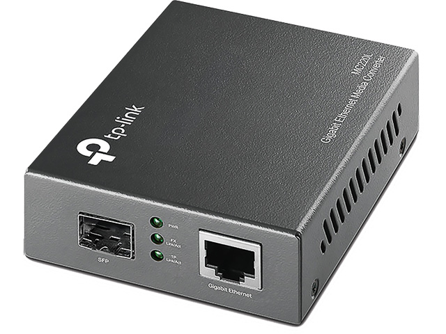TP-LINK MC220CL MEDIA CONVERTER 1000Base-T/SFP 1