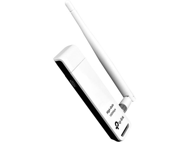 TP-LINK HIGH GAIN WLAN USB ADAPTER TL-WN722N 150Mbps 2.4GHz 1