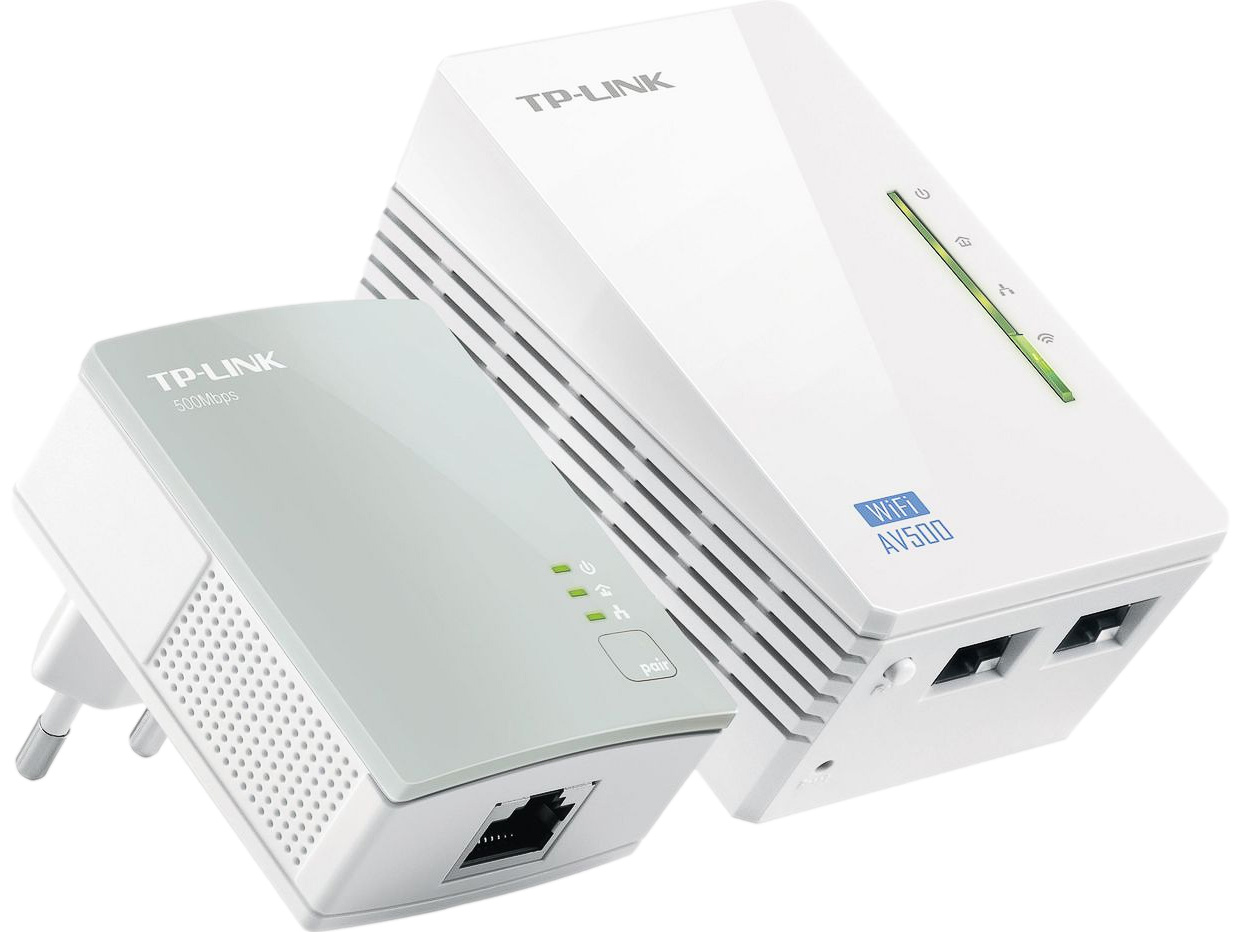 TP-LINK AV600 POWERLINE ADAPTER TL-WPA4220 KIT Port Wifi 1