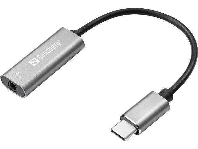 SANDBERG USB-C AUDIO ADAPTER 136-27 white 1