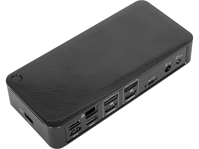 DOCK182EUZ TARGUS USB-C DUAL 4K dockingstation 100W black 1