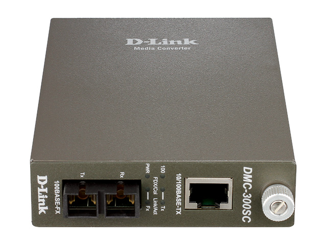 D-LINK DMC300SC/E MEDIA CONVERTER 100Base-TX/100Base-FX 1
