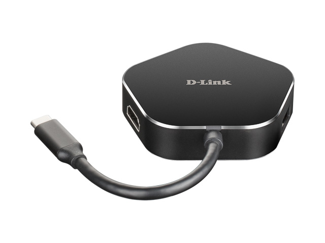 D-LINK USB-C TB3 DOCKINGSTATION HDMI DUB-M420 Thunderbolt 3 4in1 black 1