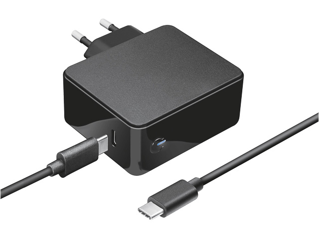 TRUST MAXO USB-C LADEGERAET 61W 23418 Apple 2m Kabel 1