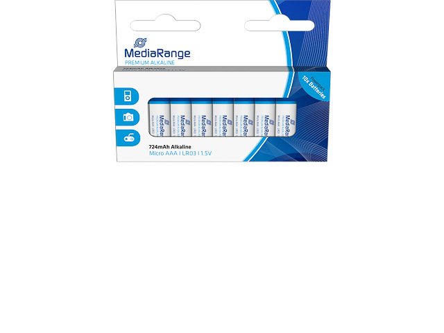 MEDIARANGE MICRO BATTERIES 10er PACK MRBAT102 LR03 Alkaline AAA 1,5V 1