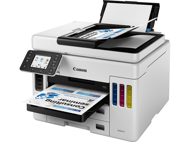 4471C006 CANON Maxify GX7050 4in1 Inkjetprinter kleur A4 Apple Airprint 1