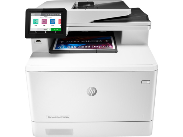 W1A77A#B19 HP CLJ Pro M479DW 3in1 Laserdrucker color A4 Apple Airprint LAN 1