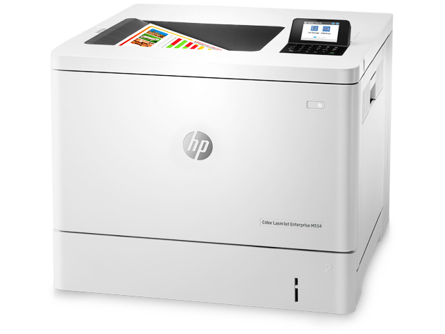 7ZU81A#B19 HP CLJ Enterprise M554DN Laser Printer color A4 (210x297mm) LAN 1