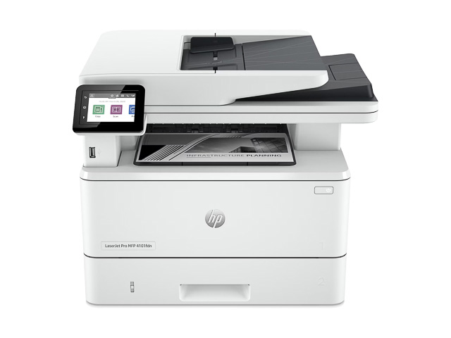 2Z622F#B19 HP LJ Pro 4102DW 3in1 Laser Printer mono A4 Apple Airprint LAN 1