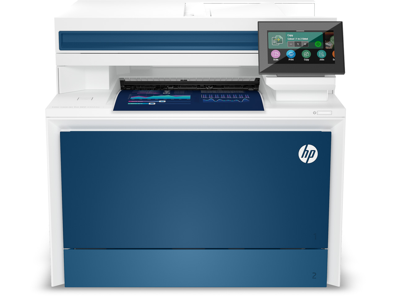 4RA83F#B19 HP CLJ Pro 4302DW 3in1 Laserdrucker color A4 WLAN Duplex Multi 1
