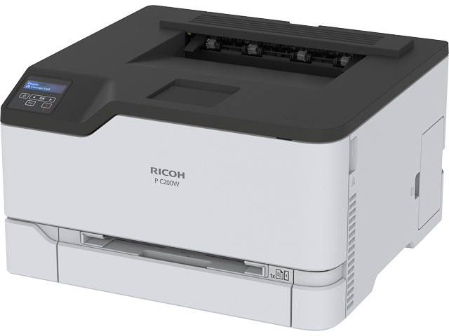 9P00125 RICOH PC200W Laserprinter kleur A4 Airprint LAN WiFi 1