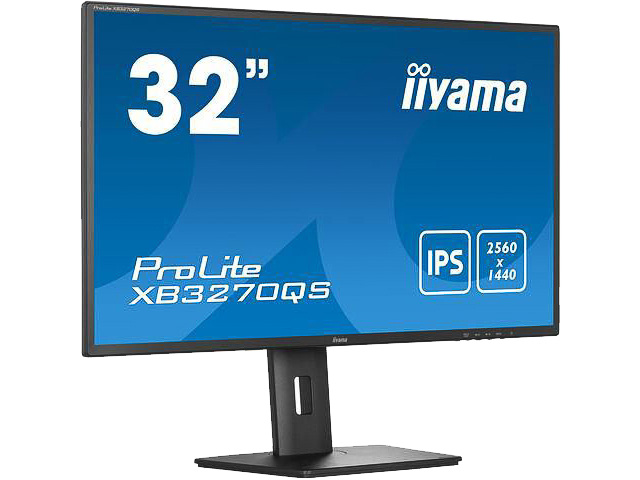 XB3270QS-B5 IIYAMA Monitor 32" (81,3cm) 2560x1440dpi LED F 1