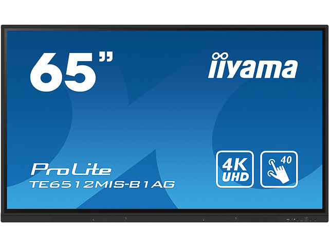 TE6512MIS-B1AG IIYAMA Monitor 65" (165,1cm) 3840x2160dpi 1