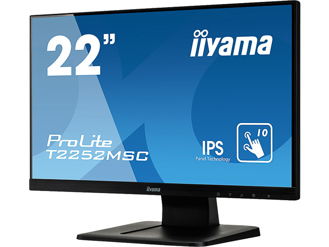T2252MSC-B1 IIYAMA Monitor 21,5" (54,6cm) 1920x1080dpi LED F 1