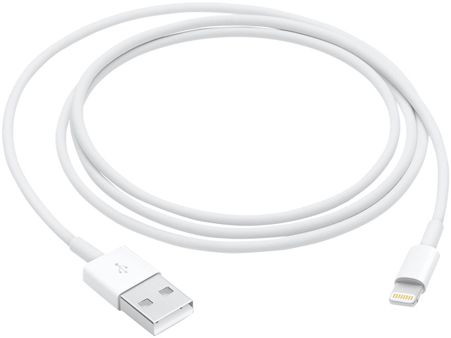 APPLE CHARGING CABLE USB 3.1 1m MXLY2ZM/A lightning white 1